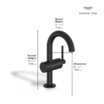 Grohe Atrio 24351 Single-Handle M-Size Bathroom Faucet - Image 3