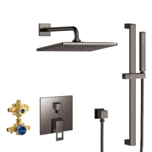 Grohe Eurocube 29432 Pressure Balance Rain Shower Set