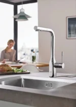 Grohe Essence 30271 Single-Handle Pull-Out Kitchen Faucet - Image 6