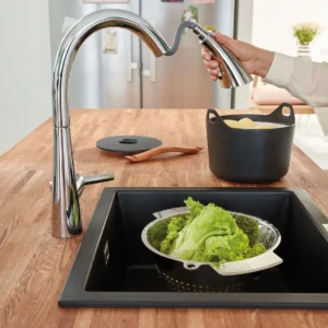 Grohe Zedra 30368 Single-Handle Pull Down Bar Faucet