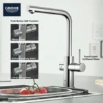 Grohe Blue 31608 Single-Handle Pull-Out Kitchen Faucet - Image 6