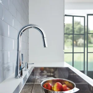 Grohe Zedra 32226 Single-Handle Pull Down Kitchen Faucet