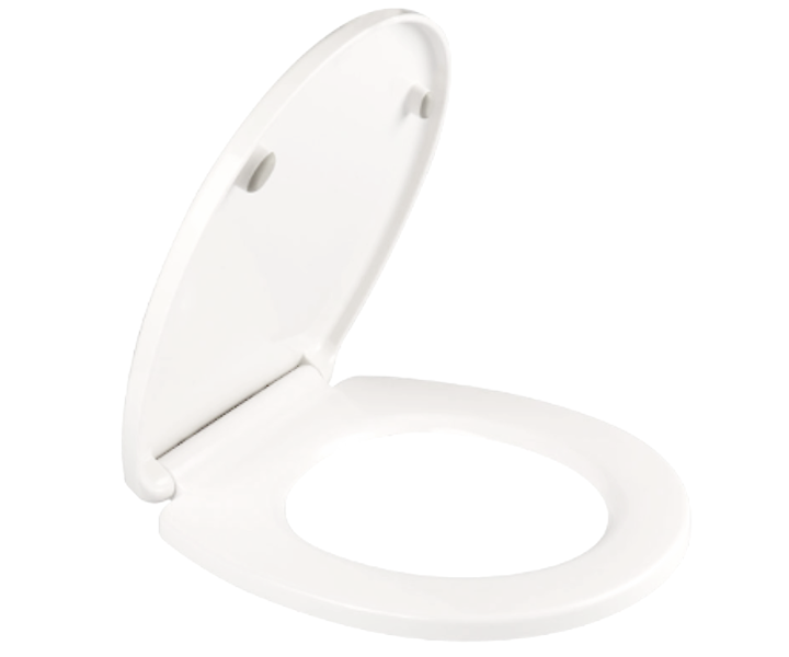 326620W_edited Caroma 326620W Round Front Soft Close Seat - Image 1