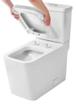 Grohe Eurocube 39664 Elongated Toilet Bowl With Seat - Image 4
