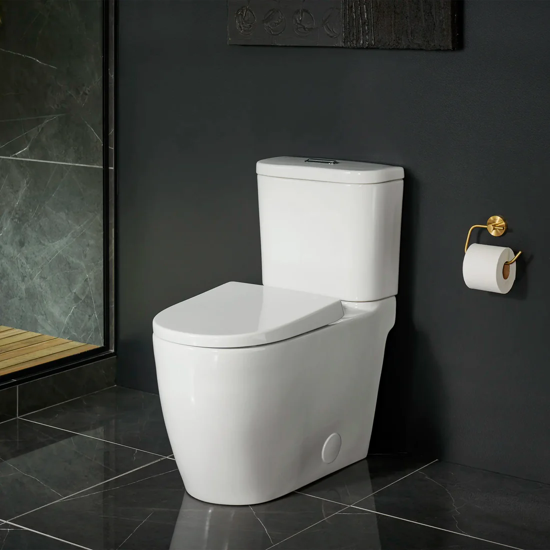 39674-1 Grohe Essence 39674 Two-Piece Elongated Dual Flush Toilet - Image 1