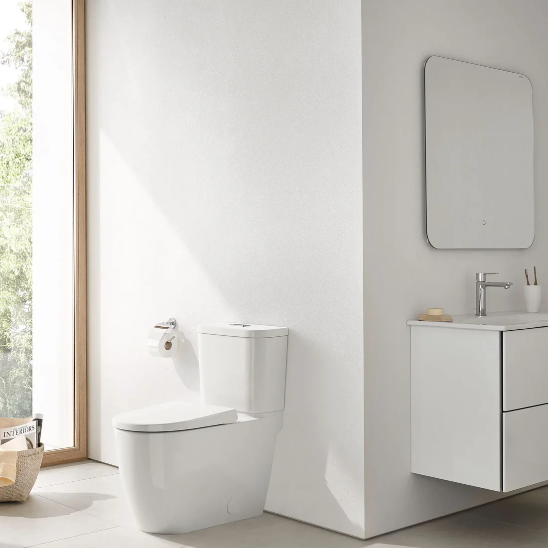 39675-5 Grohe Essence 39675 Two-Piece Elongated Single Flush Toilet - Image 5