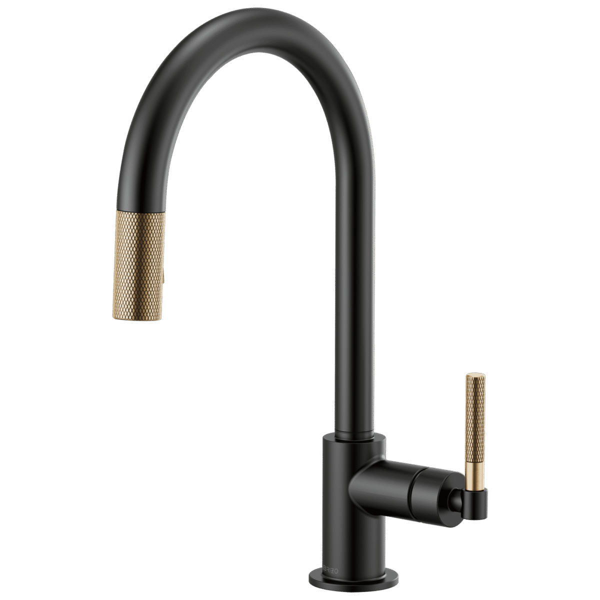 BRIZO LITZE 63043LF Pull-Down Faucet with Arc Spout and Knurled Handle - Image 7