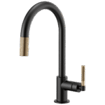 BRIZO LITZE 63043LF Pull-Down Faucet with Arc Spout and Knurled Handle - Image 7