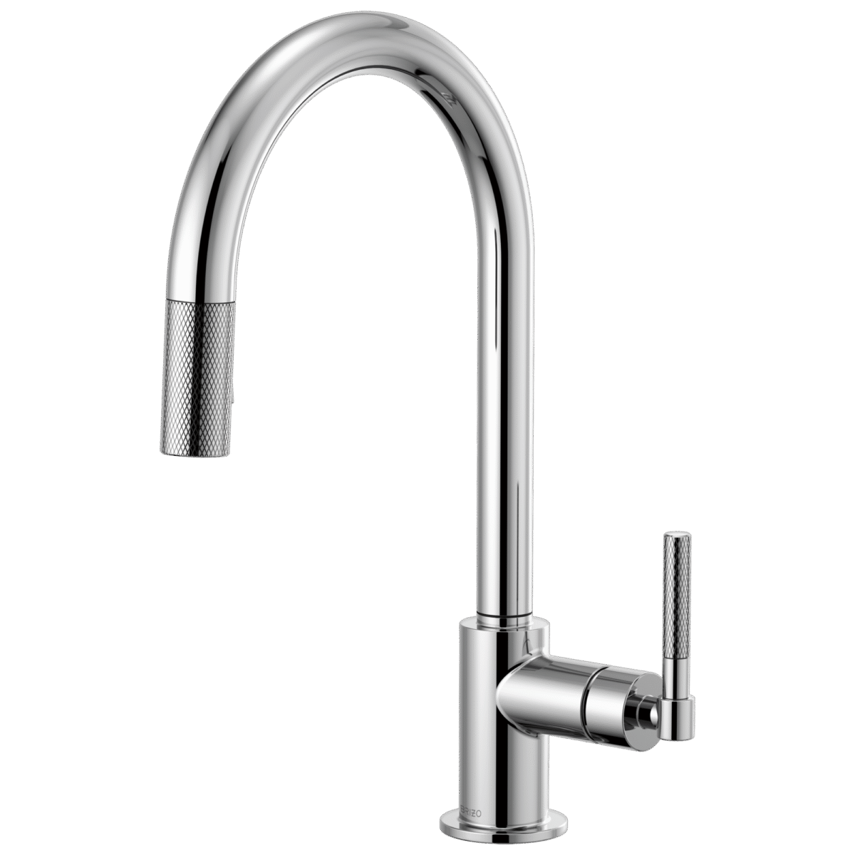 BRIZO LITZE 63043LF Pull-Down Faucet with Arc Spout and Knurled Handle - Image 5