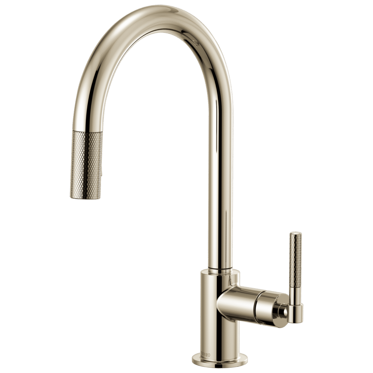 BRIZO LITZE 63043LF Pull-Down Faucet with Arc Spout and Knurled Handle - Image 4