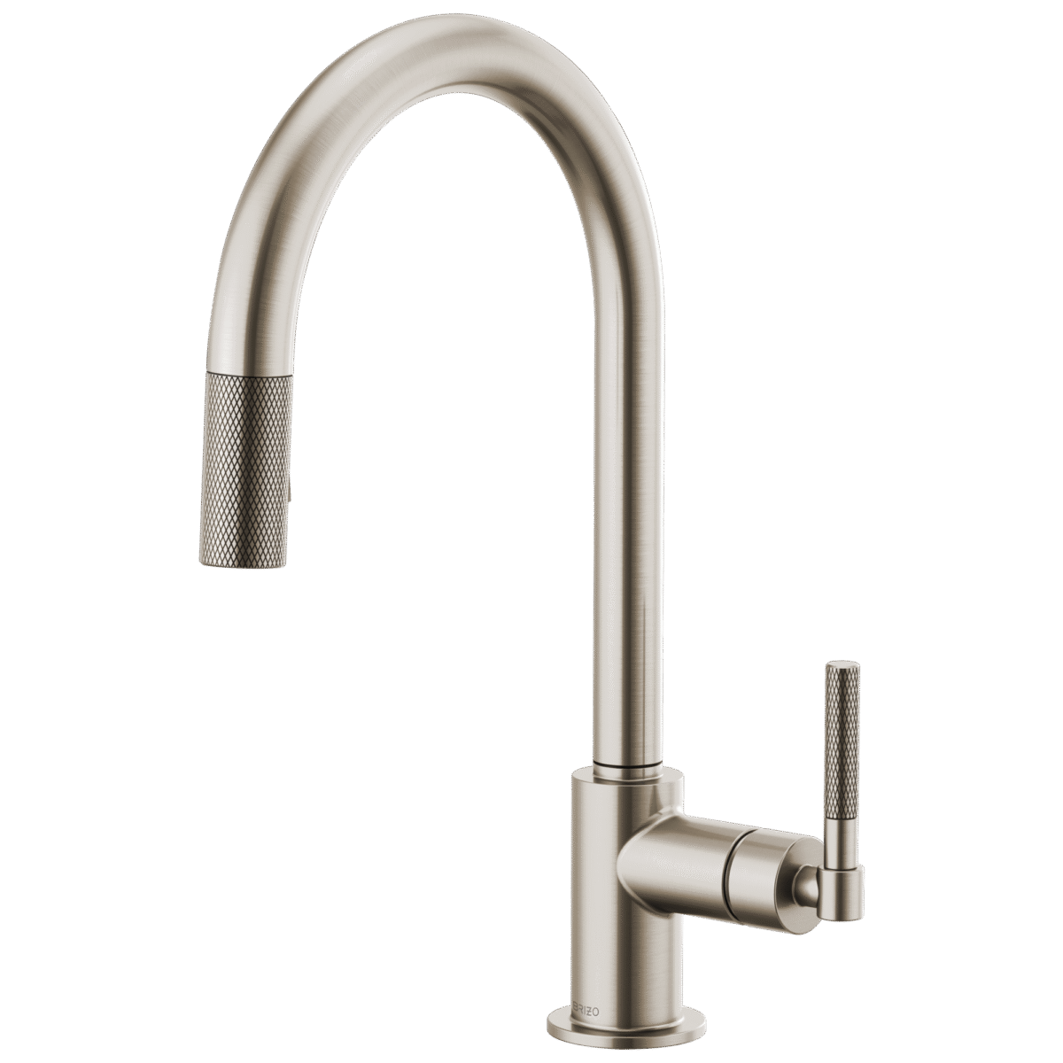 BRIZO LITZE 63043LF Pull-Down Faucet with Arc Spout and Knurled Handle - Image 3