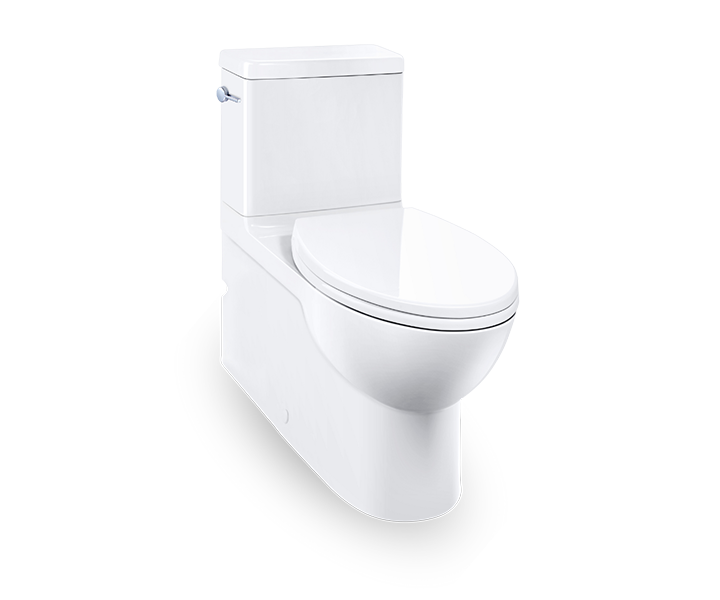 920450 Caroma 920450W+920101W Caravelle 2 Piece Back Outlet Suite - Image 1