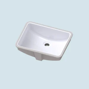 Fluid FB2418140W Citi Square 18" Undermount Bathroom Basin
