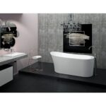 Neptune Paris F1 3266 Freestanding End Drain Bathtub