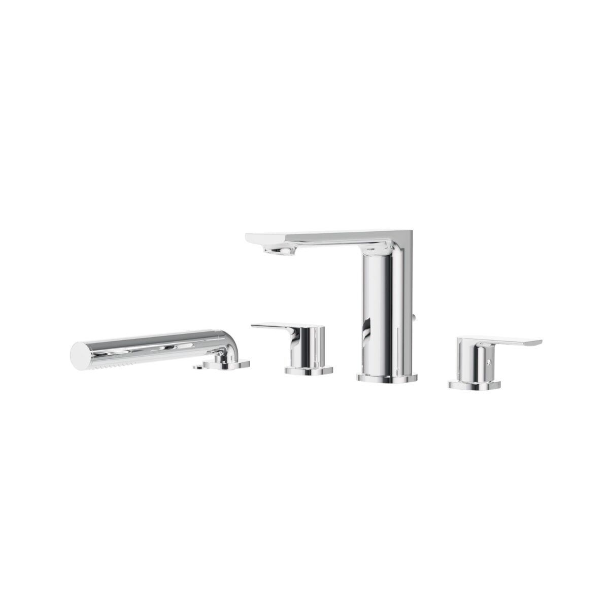 Aquabrass Xpress TMR18 Plus 4-piece Deckmount Tub Filler - Image 1