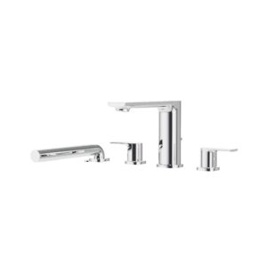 Aquabrass Xpress TMR18 Plus 4-piece Deckmount Tub Filler