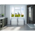 Neptune Belgrade 3260 Wall-Mount Freestanding Bathtub