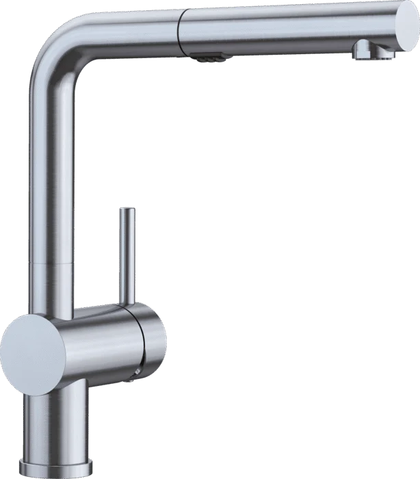 03850047g Blanco 526366 Linus Kitchen Faucet PVD Steel - Image 1