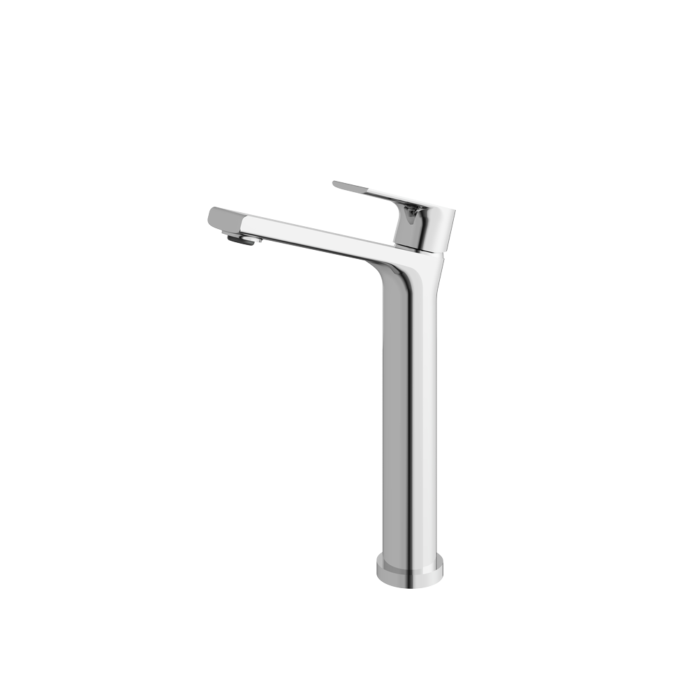 ABFB05020PC-3 Aquabrass 05020 Solo Bamboo Tall Single-hole Lavatory Faucet - Image 1
