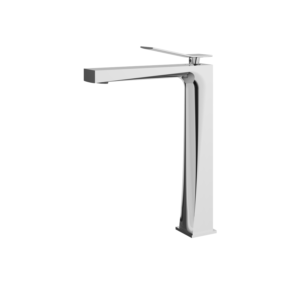 ABFB19020PC-1 Aquabrass 19020 Chicane Tall Single-hole Lavatory Faucet - Image 1