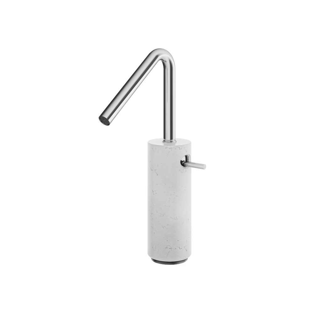ABFBCL20BCPC-2 Aquabrass CL20NM Marmo Tall Single-hole Lavatory Faucet - Image 1