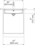 FRANKE Maris MAG11023 Undermount Single bowl Sink - Image 3