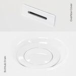 KubeBath Luna KFST2768 Free Standing Bathtub-Black - Image 2