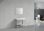 KubeBath Cisco AC36 Stainless Steel Console with Acrylic Sink - Image 3