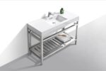 KubeBath Cisco AC48 Stainless Steel Console with Acrylic Sink - Image 5
