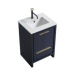 KubeBath Dolce AD624BLUE Bathroom Vanity with Counter-Top