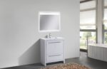 KubeBath Dolce AD630GW Bathroom Vanity with Counter-Top - Image 5