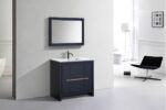KubeBath Dolce AD636BLUE Bathroom Vanity with Counter-Top - Image 7