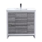KubeBath Dolce AD636HG Bathroom Vanity with Counter-Top