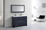 KubeBath Dolce AD648DBLUE Double Sink Bathroom Vanity - Image 7