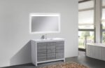 KubeBath Dolce AD648SHG Single Sink Bathroom Vanity - Image 5