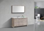 KubeBath Dolce AD660SNW Bathroom Vanity with Counter-Top - Image 6