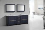 KubeBath Dolce AD684BLUE Double Sink Bathroom Vanity - Image 6