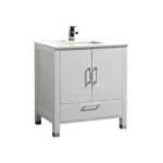KubeBath Anziano ASL1530-GW Vanity With Countertop