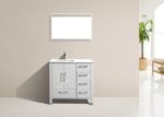 KubeBath Anziano ASL1536R-GW Vanity With Countertop - Image 4
