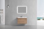 KubeBath BALLI32 Wall Mount Floating Bathroom Vanity - Image 3