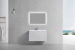 KubeBath BALLI36 Wall Mount Floating Bathroom Vanity - Image 3