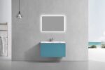 KubeBath BALLI36 Wall Mount Floating Bathroom Vanity - Image 3