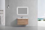 KubeBath BALLI36 Wall Mount Floating Bathroom Vanity - Image 3