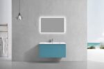KubeBath BALLI40 Wall Mount Floating Bathroom Vanity - Image 3