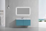 KubeBath BALLI48S Single Sink Wall Mount Bathroom Vanity - Image 3