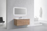 KubeBath BALLI48S Single Sink Wall Mount Bathroom Vanity - Image 2