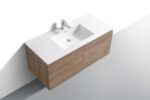 KubeBath BALLI48S Single Sink Wall Mount Bathroom Vanity - Image 4