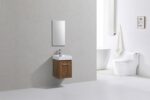 KubeBath Bliss BSL16-GCN Wall Mount Modern Bathroom Vanity - Image 3