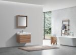KubeBath Bliss BSL30-HO Wall Mount Modern Bathroom Vanity - Image 3