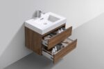 KubeBath Bliss BSL30-GCN Wall Mount Modern Bathroom Vanity - Image 3